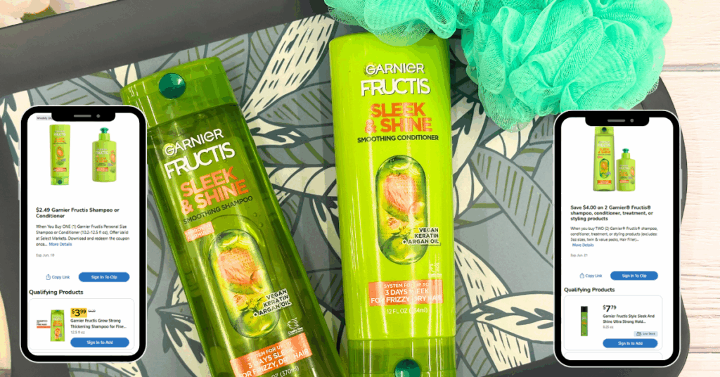 Garnier Fructis Kroger Digital Coupon
