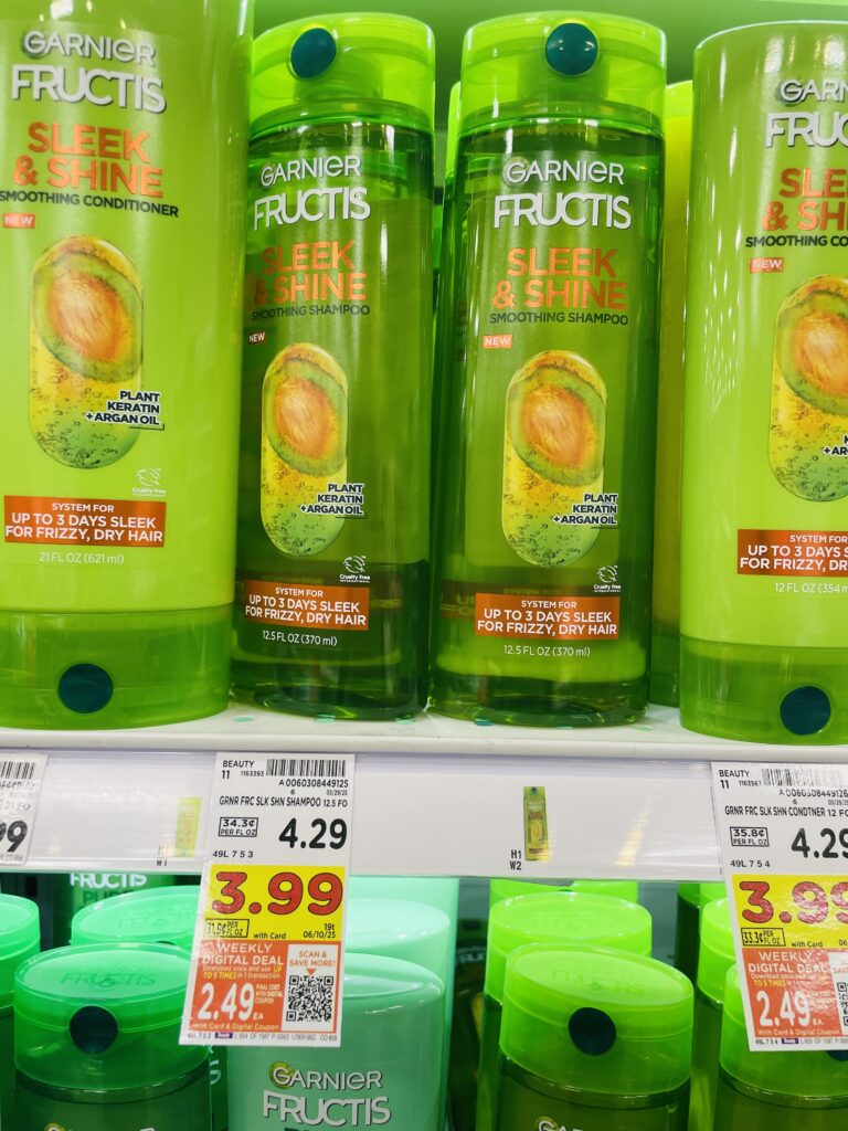 Garnier Fructis Kroger Shelf Image