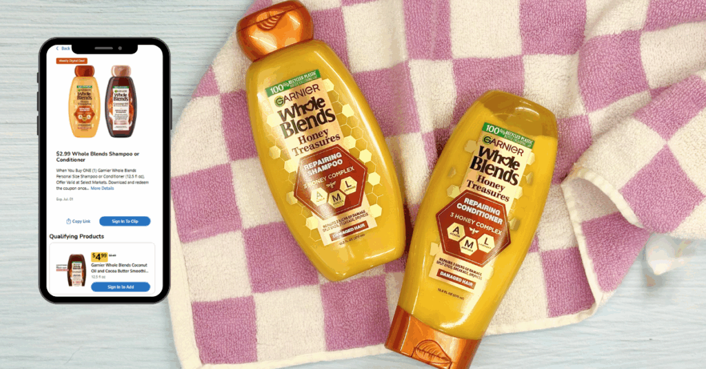Garnier Whole Blends Kroger Digital Coupon