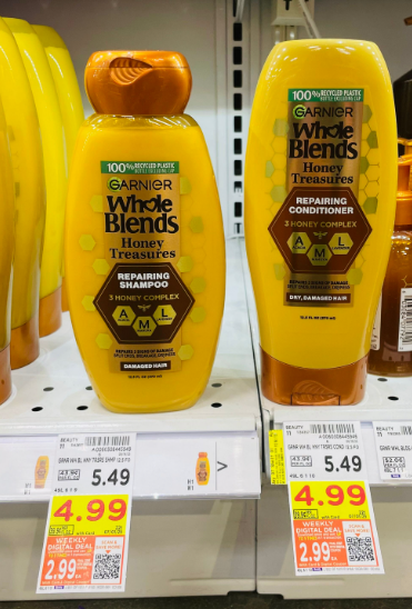 Garnier Whole Blends Kroger Shelf Image