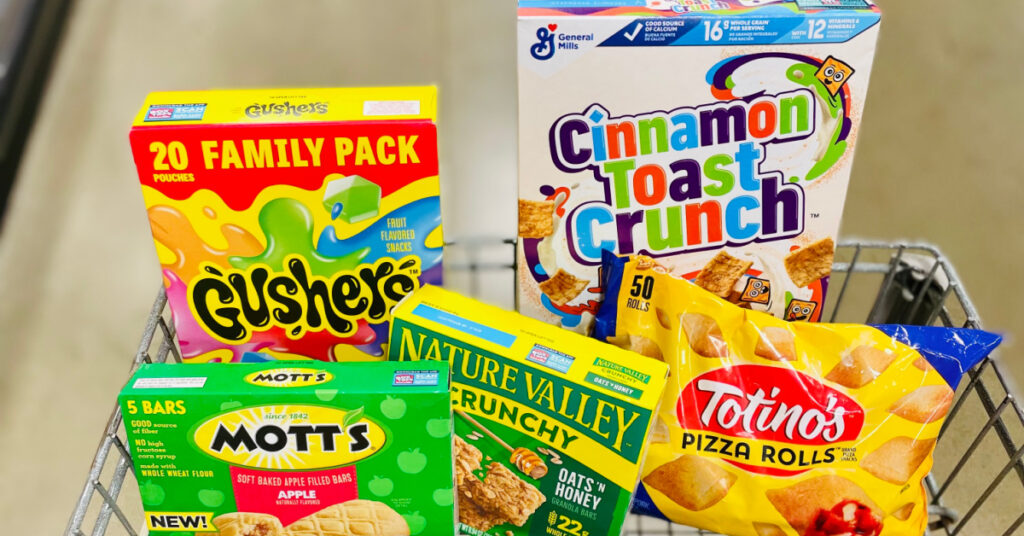 General mills Box tops kroger