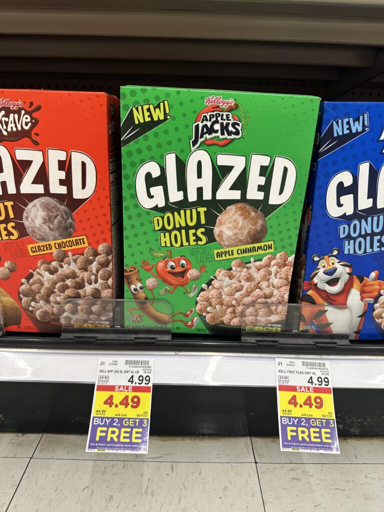 Kellogg's Cereals Kroger Shelf Image