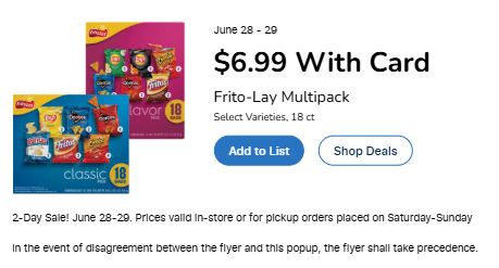 Kroger 2 Day Sale