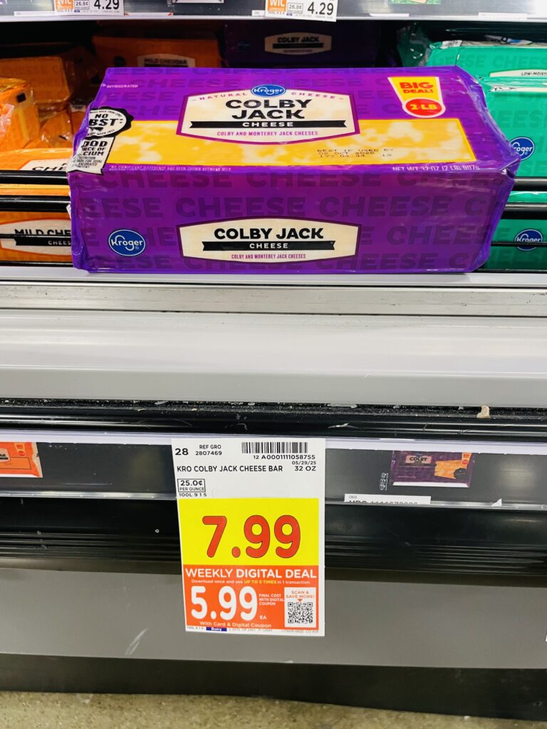 Kroger Cheese Shelf Image