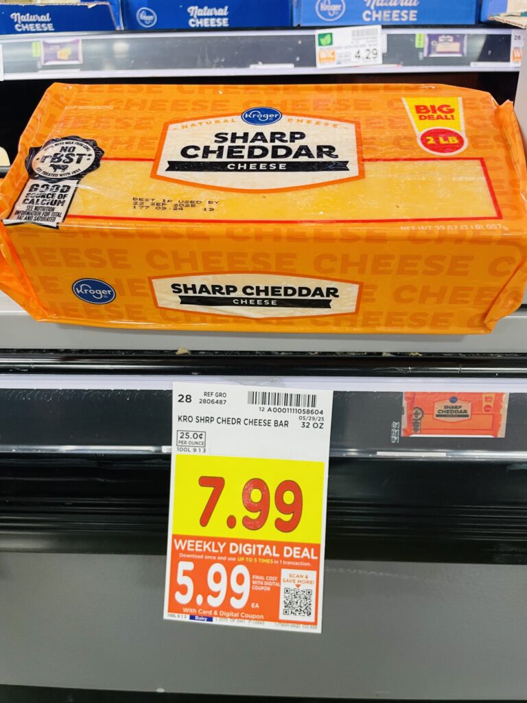 Kroger Cheese Shelf Image