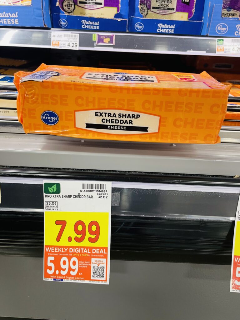Kroger Cheese Shelf Image