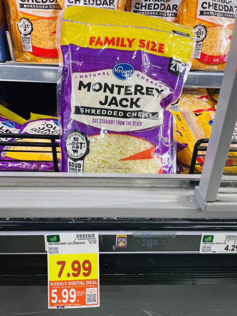 Kroger Cheese Shelf Image