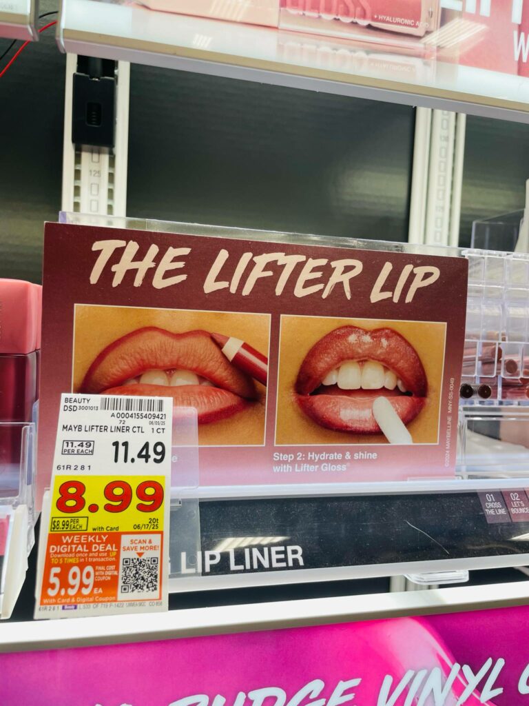 L'Oreal Paris and Maybelline Kroger Shelf Image