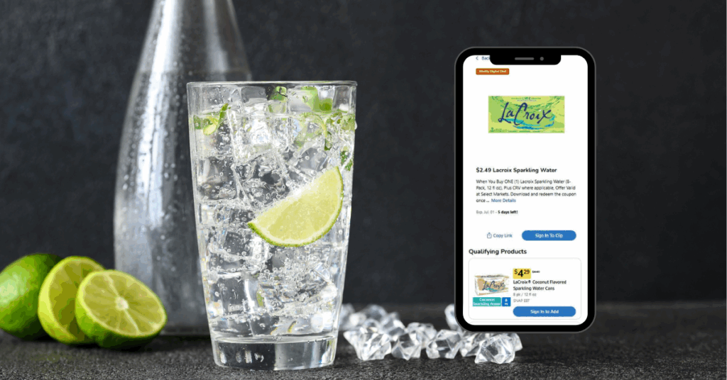 LaCroix Kroger Digital Coupon