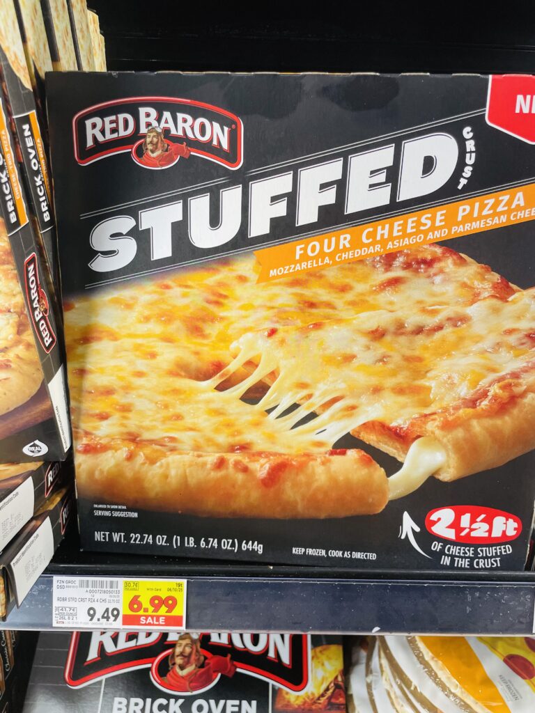 red baron stuffed crust kroger shelf image