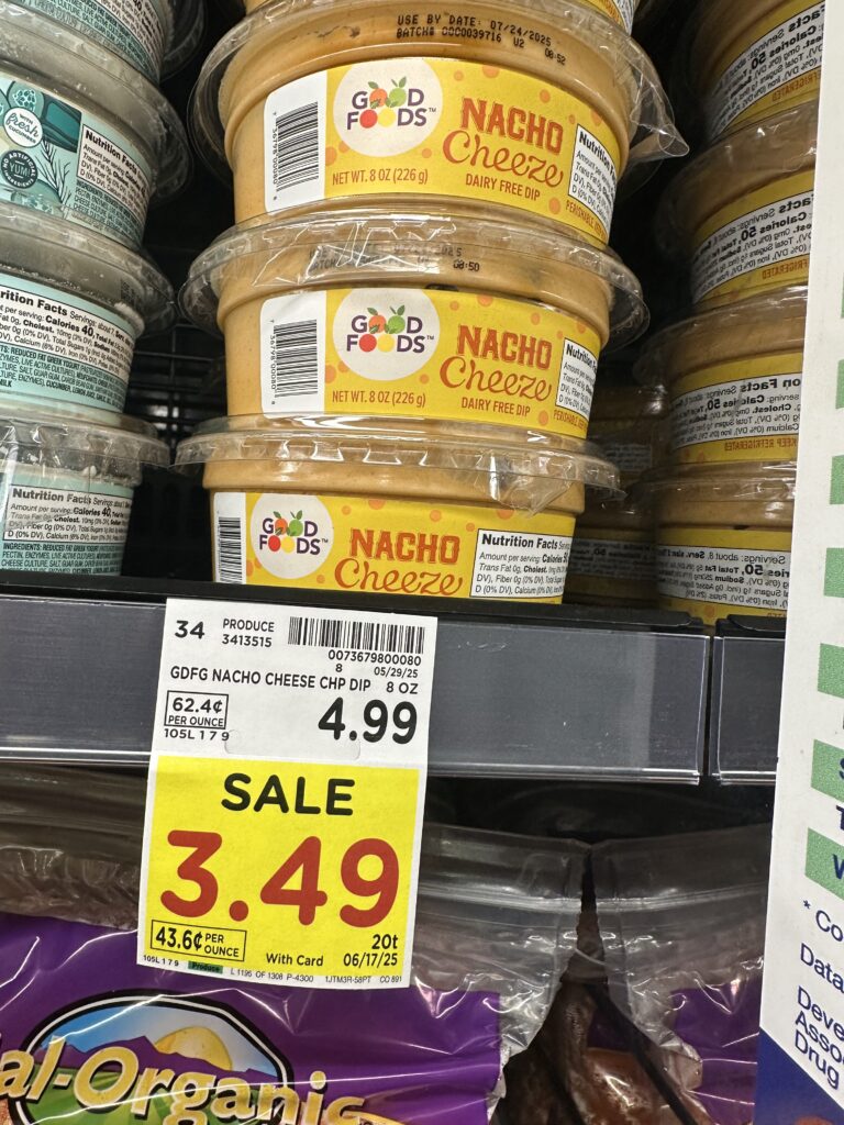 Good Foods Guacamole and Dips Kroger shelf images
