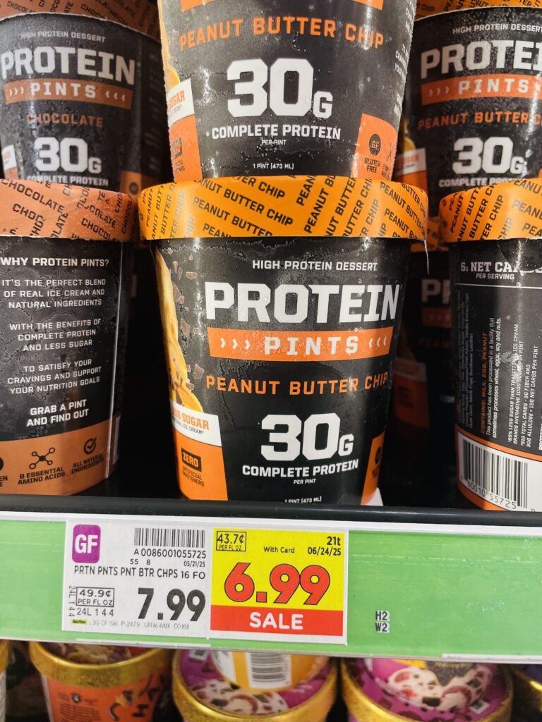 Protein Pints kroger shelf image