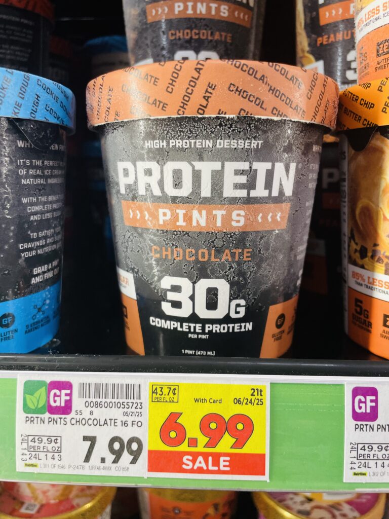 Protein Pints kroger shelf image