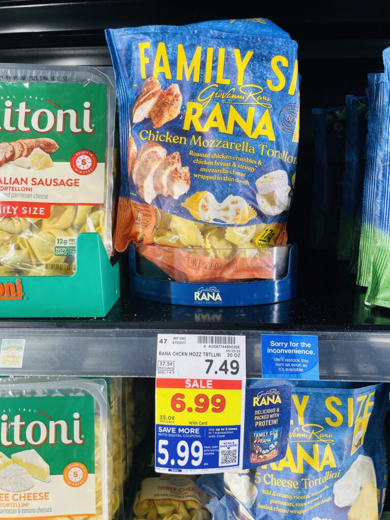 Rana Pasta Kroger Shelf Image