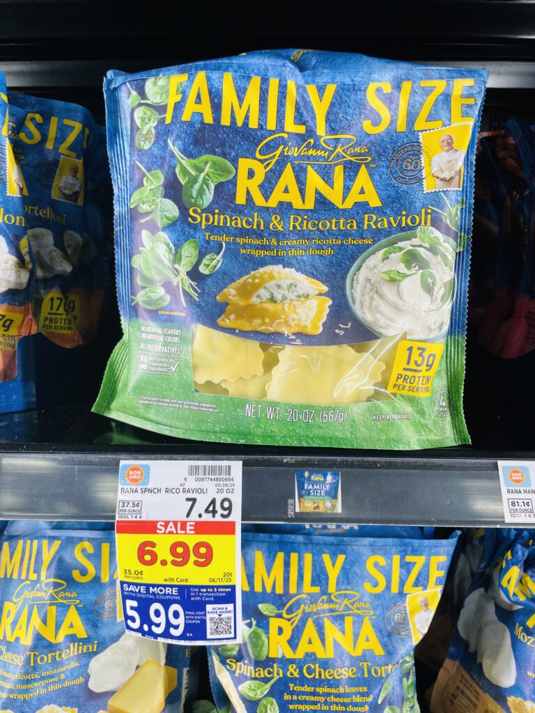 Rana Pasta Kroger Shelf Image