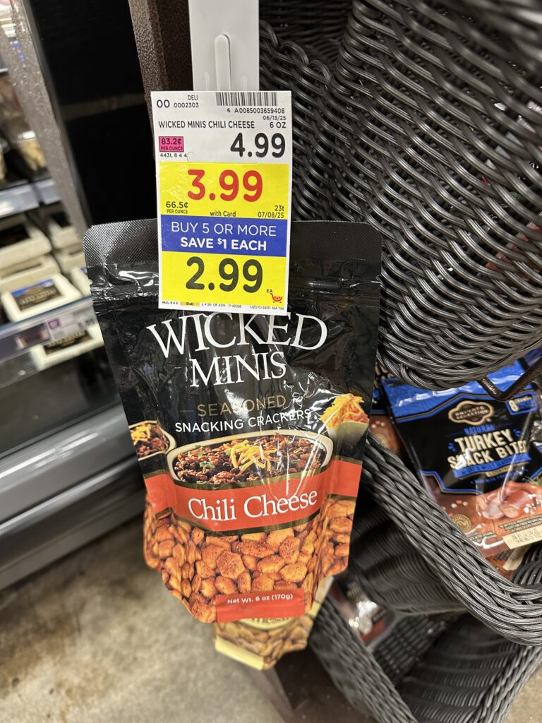 wicked minis seasoned crackers kroger shelf image