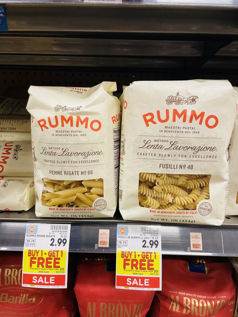 Rummo Pasta Kroger Shelf Image 