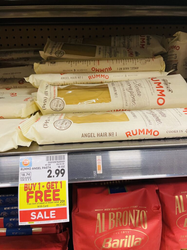 Rummo Pasta Kroger Shelf Image 