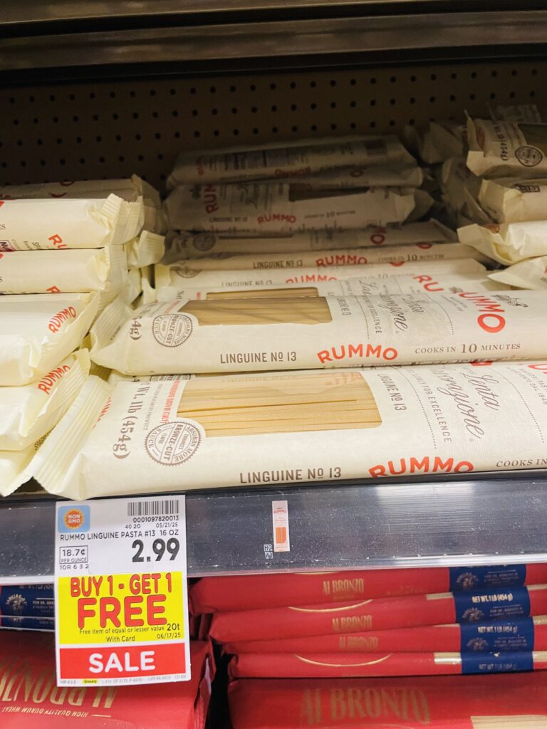 Rummo Pasta Kroger Shelf Image 