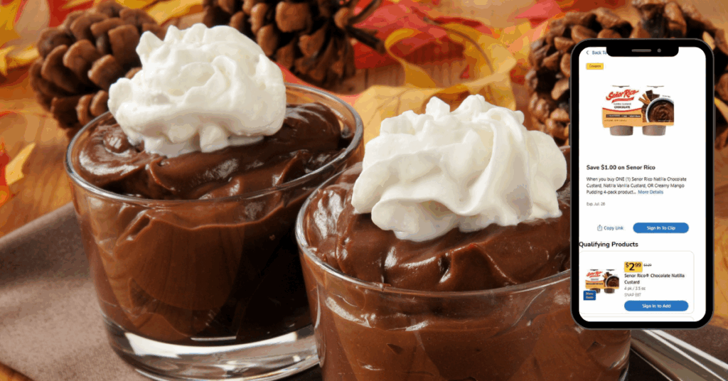 Senor Rico Custad Kroger Digital Coupon