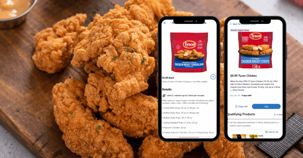 tyson frozen chicken