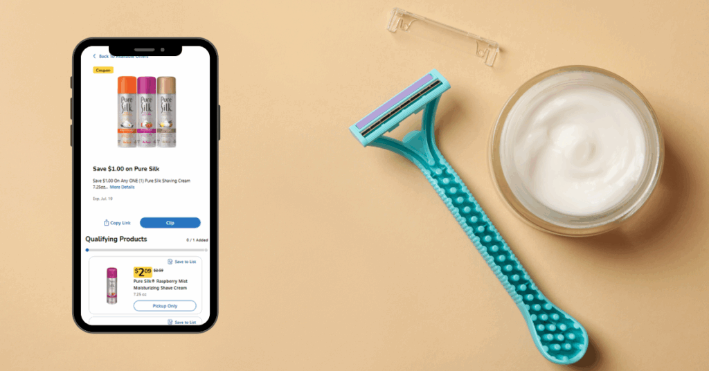 pure silk shave cream digital