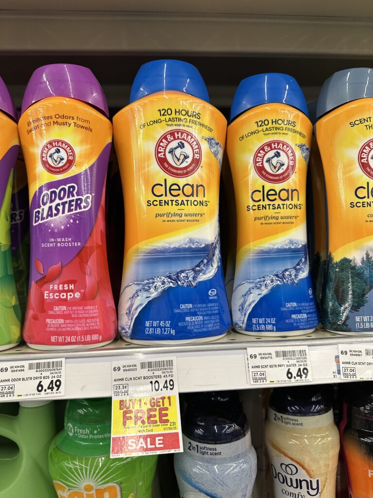 arm & hammer laundry kroger shelf image (1)