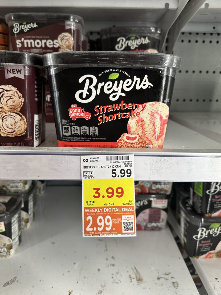 breyers ice cream kroger shelf image (1)