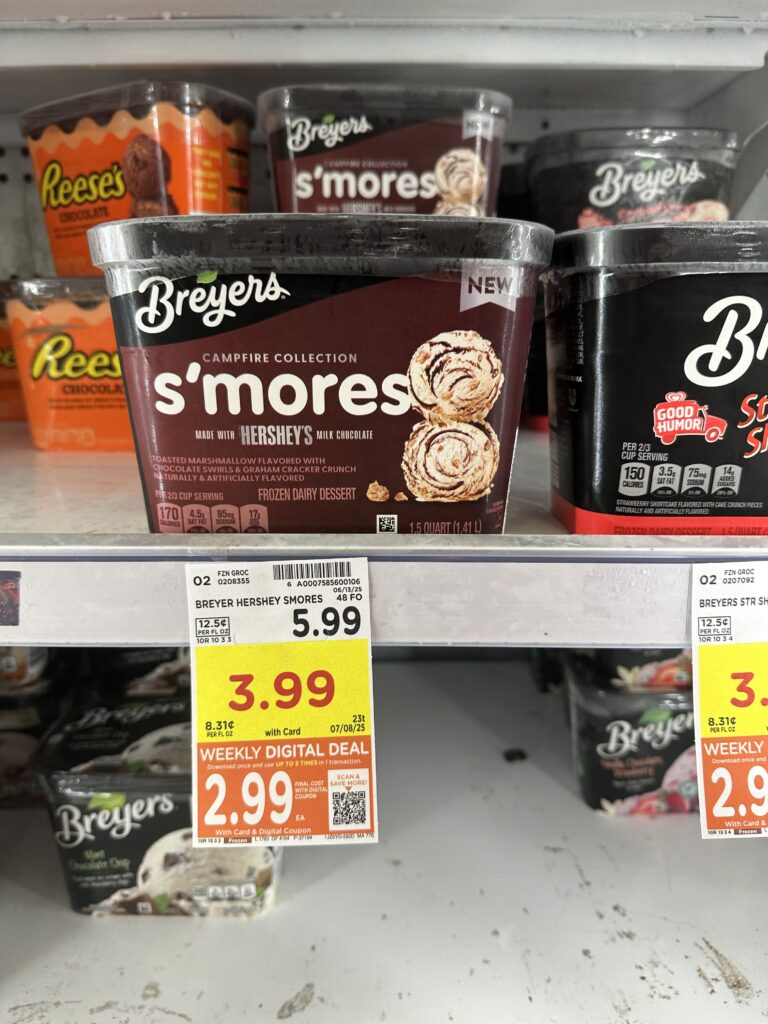 breyers ice cream kroger shelf image (1)