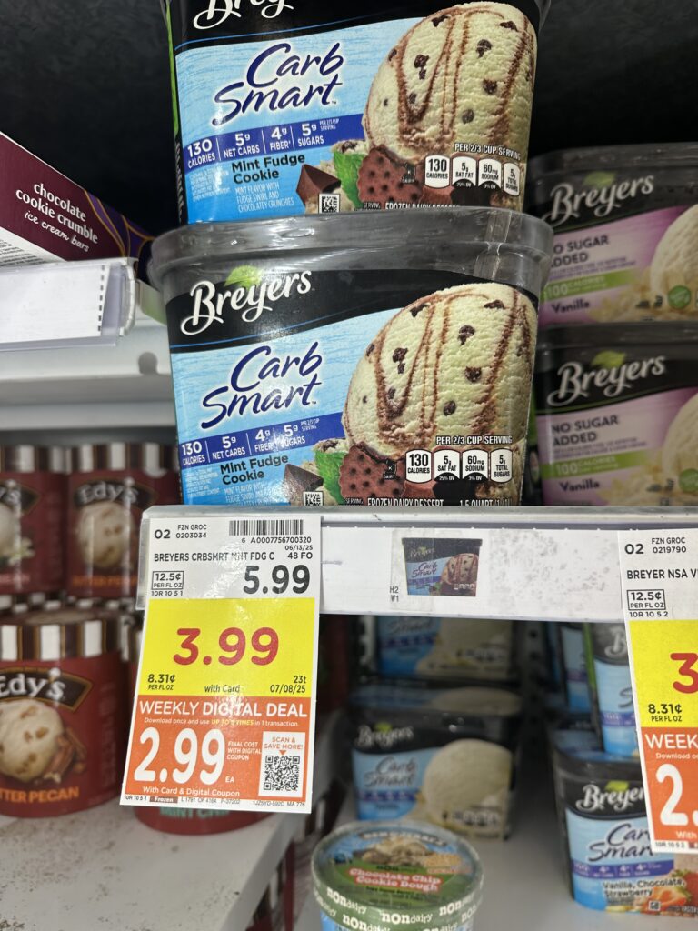 breyers ice cream kroger shelf image (1)