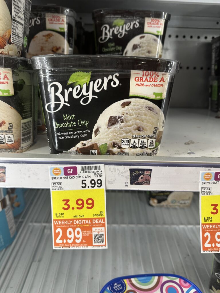 breyers ice cream kroger shelf image (1)