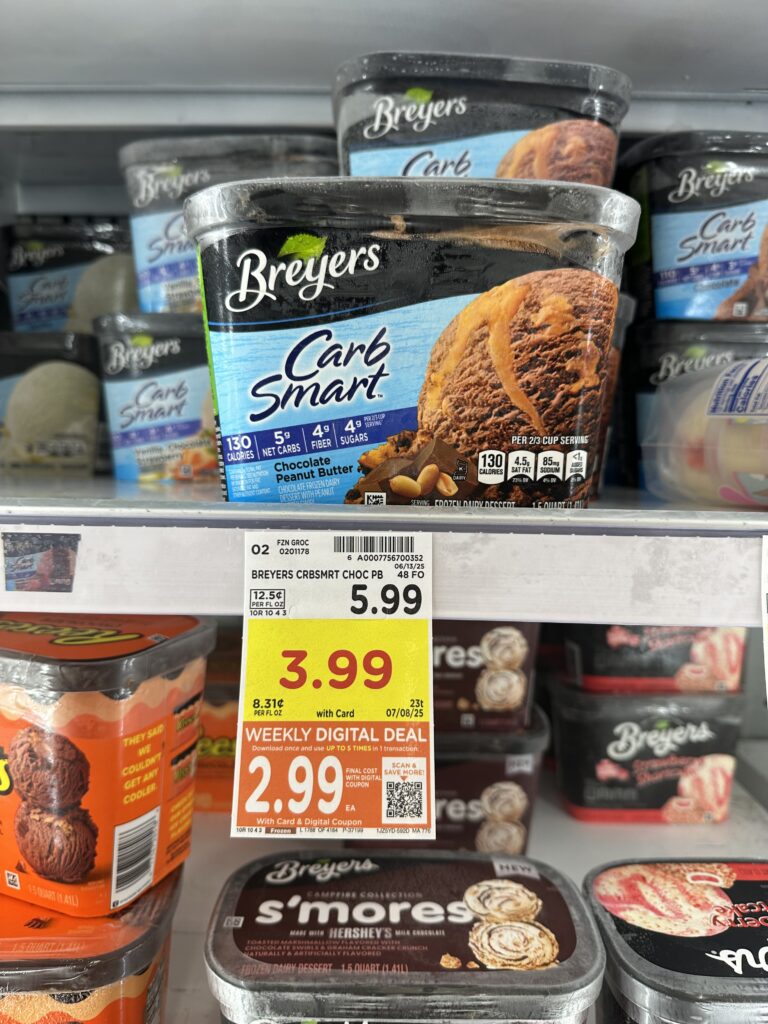 breyers ice cream kroger shelf image (1)