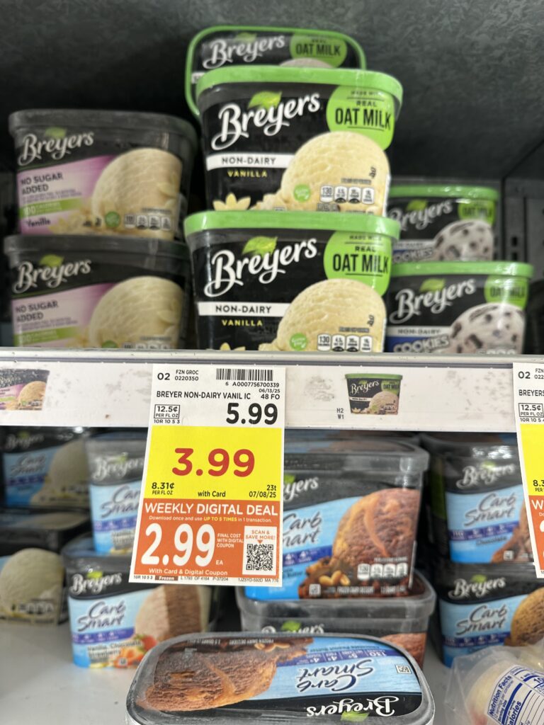breyers ice cream kroger shelf image (1)