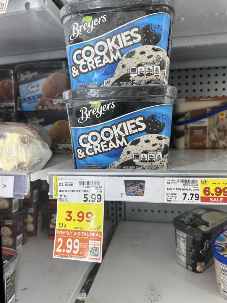 breyers ice cream kroger shelf image (1)