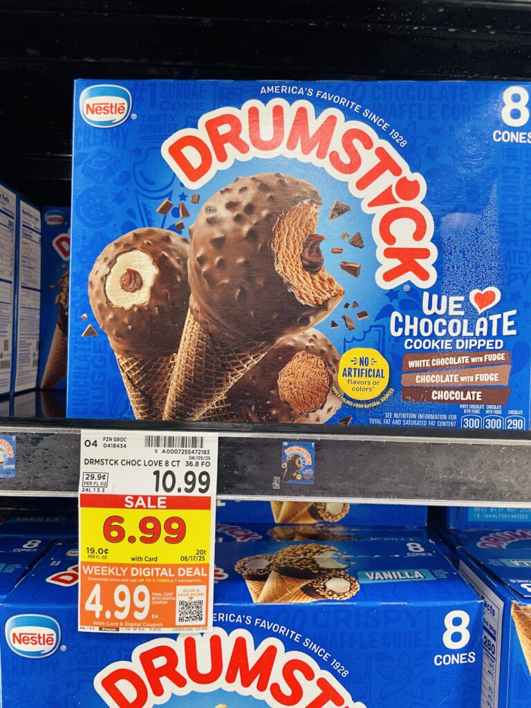 drumstick cones kroger shelf image (5)