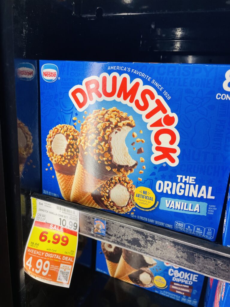 drumstick cones kroger shelf image (5)