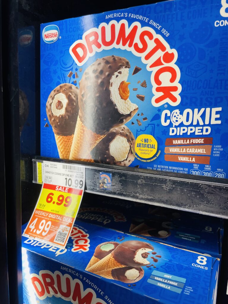drumstick cones kroger shelf image (5)