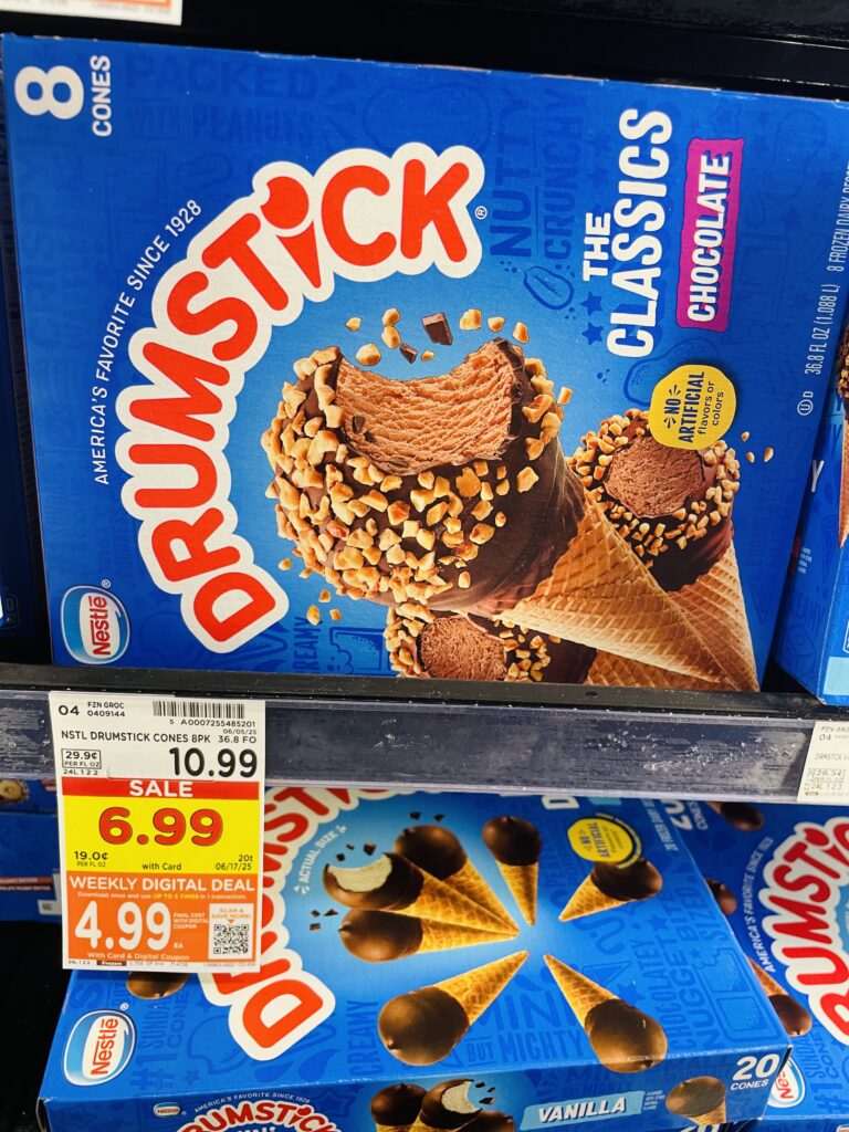 drumstick cones kroger shelf image (5)