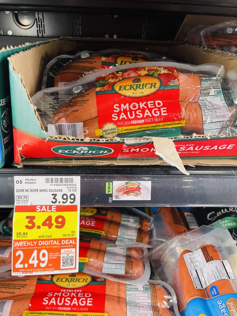 eckrich sausage kroger shelf image (1)