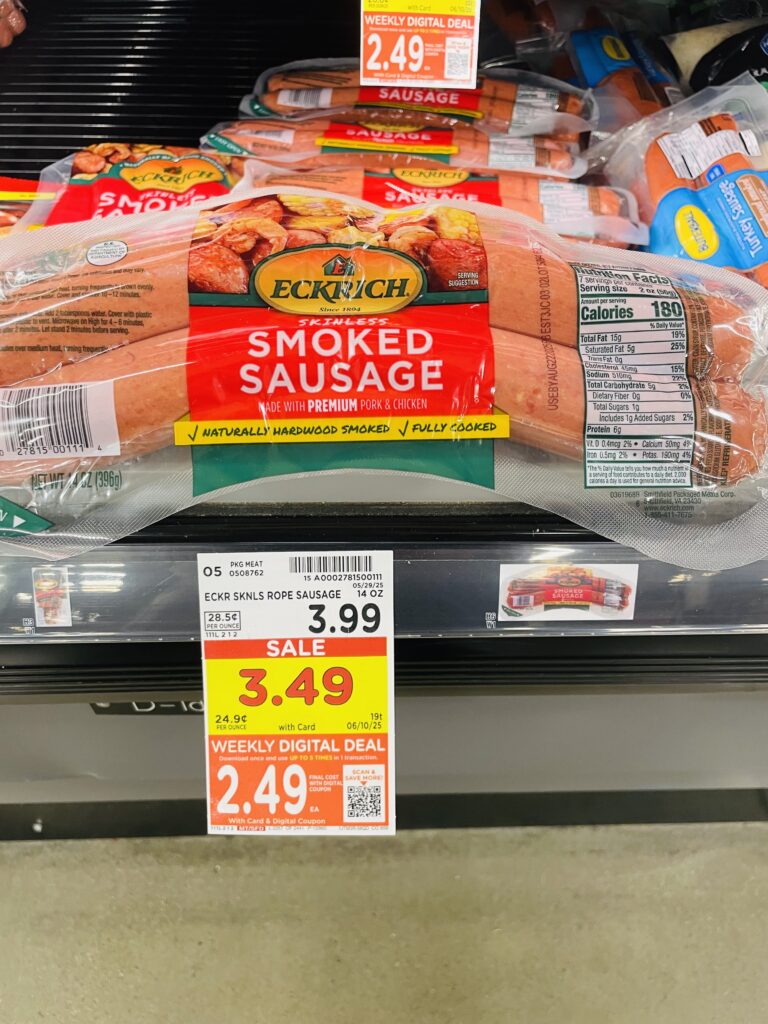 eckrich sausage kroger shelf image (1)