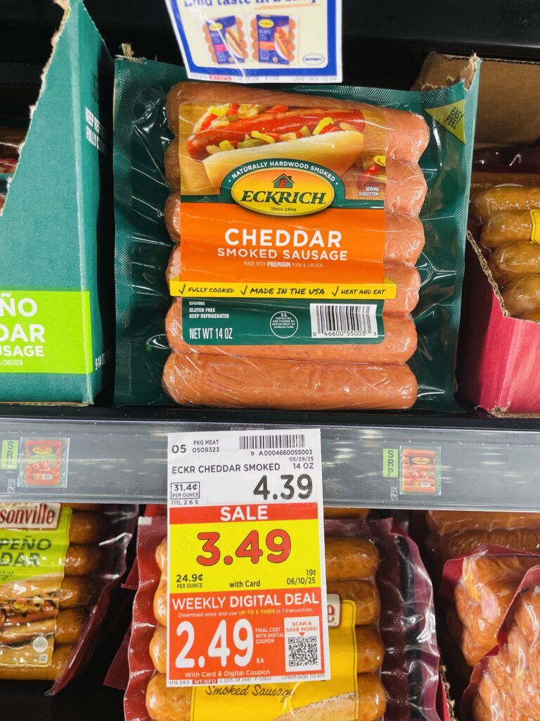 eckrich sausage kroger shelf image (1)