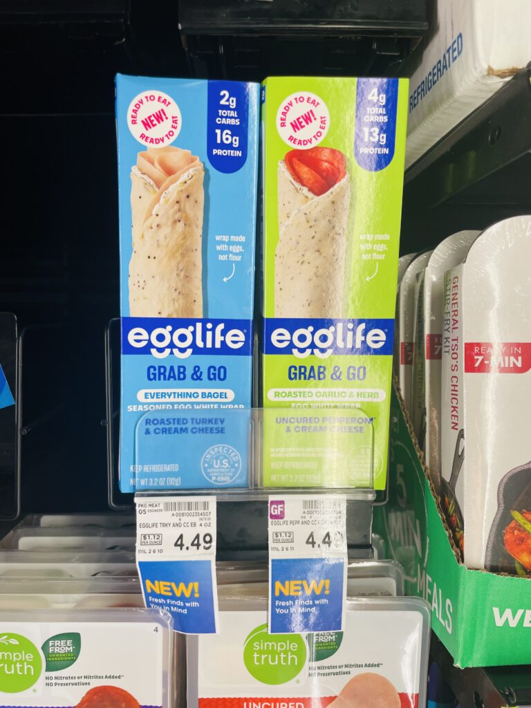 egglife grab and go kroger shelf image