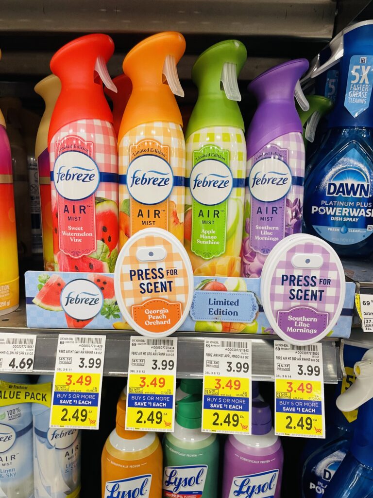 febreze air mist kroger shelf image (1)