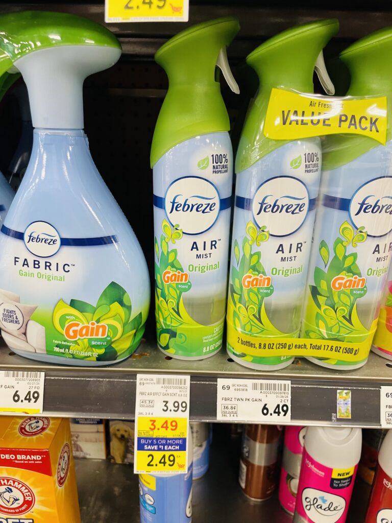 febreze air mist kroger shelf image (1)