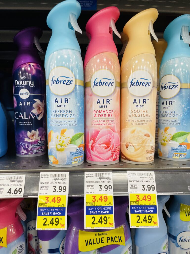febreze air mist kroger shelf image (1)