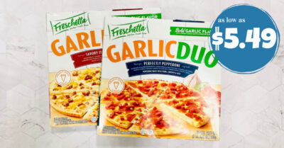 freschetta garlic dio pizza kroger krazy