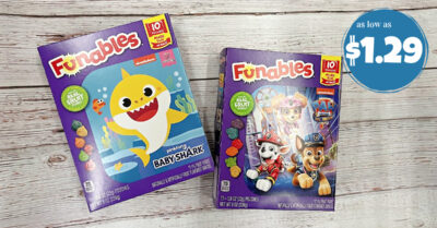 funables fruit snacks kroger krazy 2
