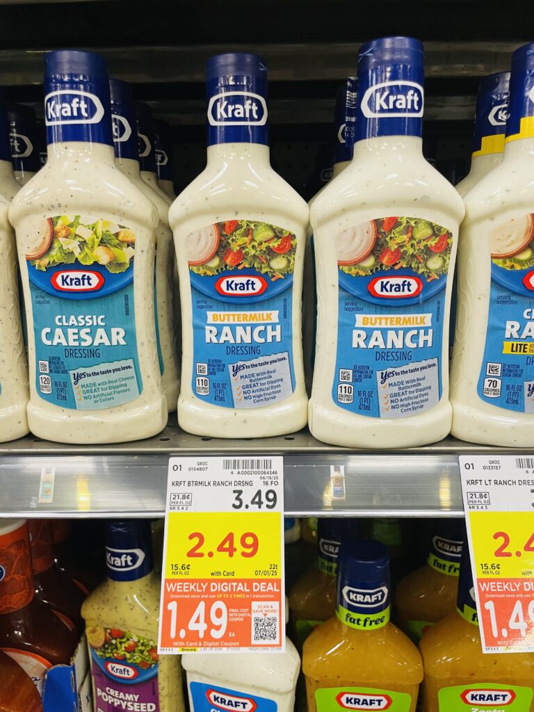 kraft dressing kroger shelf image (1)