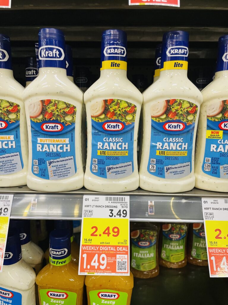 kraft dressing kroger shelf image (1)
