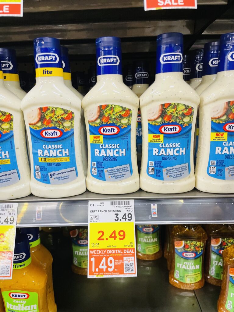 kraft dressing kroger shelf image (1)